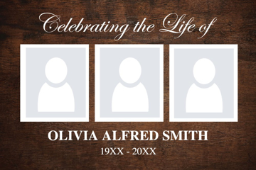 Picture of Metal Prints In Memory 2- 24x36