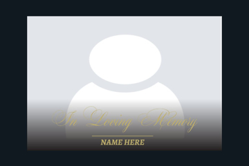 Picture of Metal Prints In Memory 8- 24x36