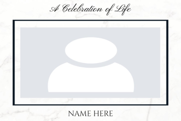 Picture of Metal Prints In Memory 10- 24x36