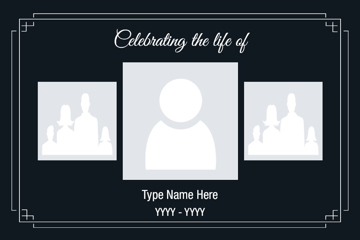 Picture of Metal Prints In Memory 15- 24x36