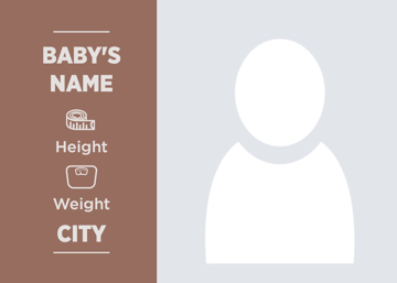 Picture of Metal Prints Baby 22 - 5x7