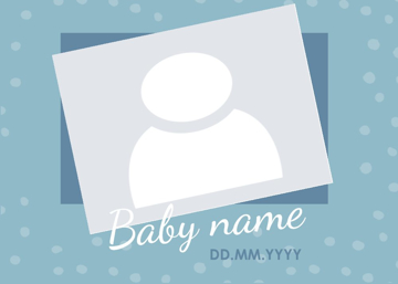 Picture of Metal Prints Baby 23 - 5x7