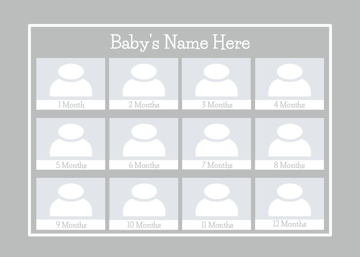 Picture of Metal Prints Baby 27 - 5x7