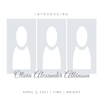 Picture of Metal Prints Baby 6 - 8x8