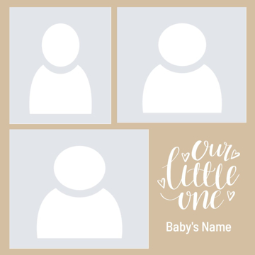 Picture of Metal Prints Baby 25 - 8x8