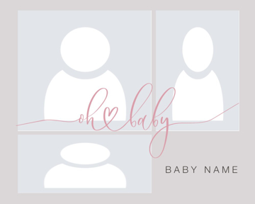 Picture of Metal Prints Baby 5 - 8x10