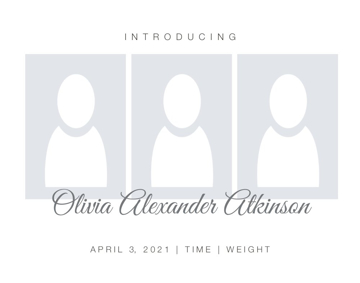 Picture of Metal Prints Baby 6 - 11x14