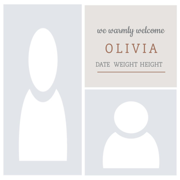 Picture of Metal Prints Baby 10 - 12x12