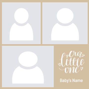 Picture of Metal Prints Baby 25 - 12x12