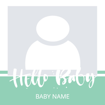 Picture of Metal Prints Baby 26 - 12x12