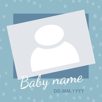 Picture of Metal Prints Baby 23 - 16x16