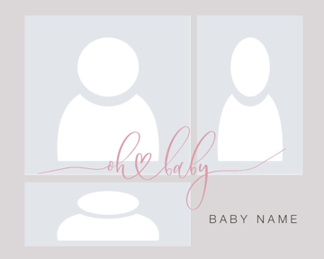 Picture of Metal Prints Baby 5 - 16x20