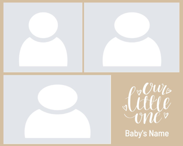 Picture of Metal Prints Baby 25 - 16x20