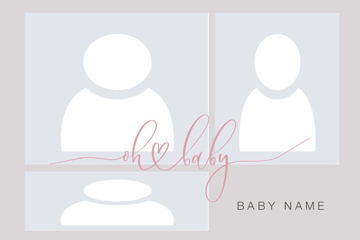 Picture of Metal Prints Baby 5- 24x36