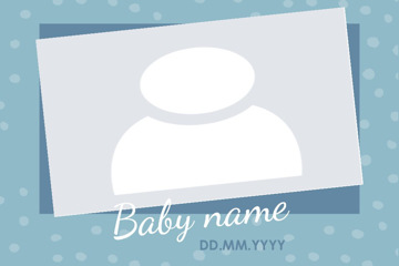 Picture of Metal Prints Baby 23- 24x36