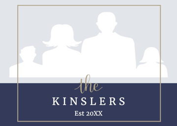 Picture of Metal Prints Family 10 - 5x7