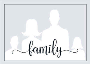 Picture of Metal Prints Family 13 - 5x7