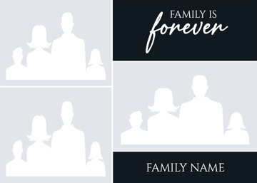 Picture of Metal Prints Family 16 - 5x7