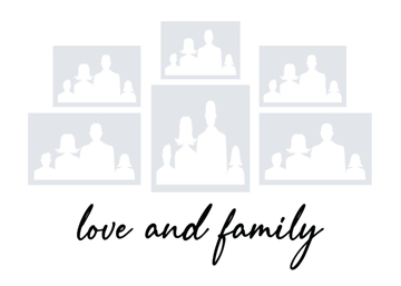 Picture of Metal Prints Family 19 - 5x7