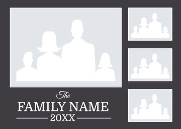 Picture of Metal Prints Family 21 - 5x7