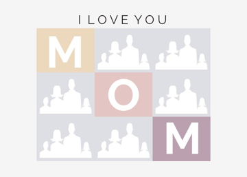 Picture of Metal Prints Family 25 - 5x7