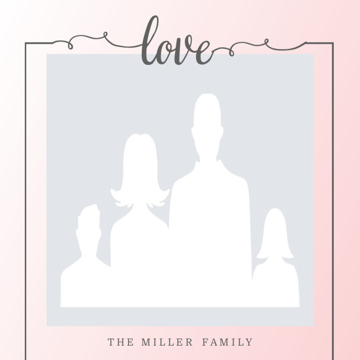 Picture of Metal Prints Family 2 - 8x8