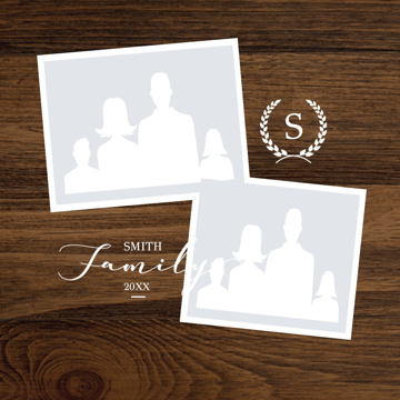 Picture of Metal Prints Family 7 - 8x8