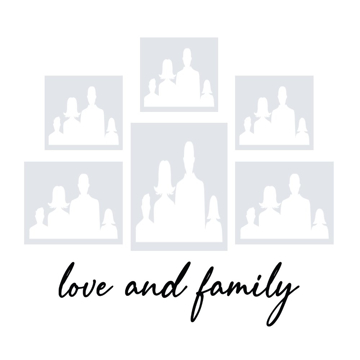 Picture of Metal Prints Family 19 - 8x8