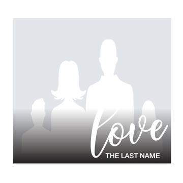 Picture of Metal Prints Family 20 - 8x8