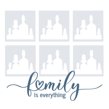 Picture of Metal Prints Family 22 - 8x8