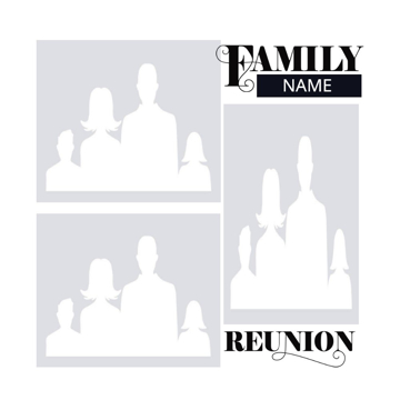 Picture of Metal Prints Family 33 - 8x8