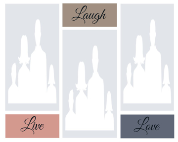 Picture of Metal Prints Family 4 - 8x10