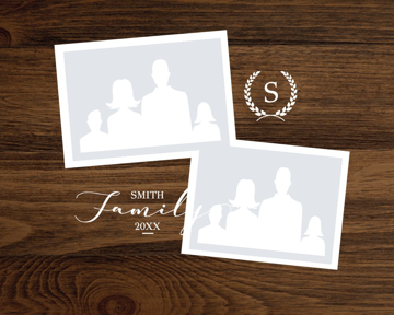 Picture of Metal Prints Family 7 - 8x10