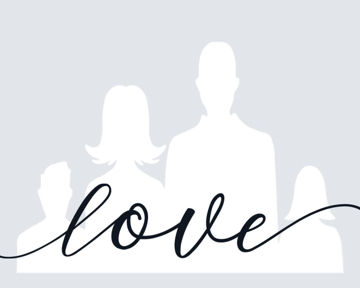 Picture of Metal Prints Family 9 - 8x10