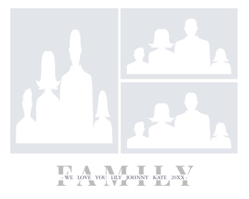 Picture of Metal Prints Family 11 - 8x10