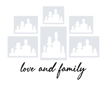 Picture of Metal Prints Family 19 - 8x10