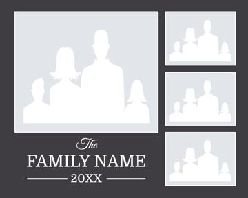 Picture of Metal Prints Family 21 - 8x10