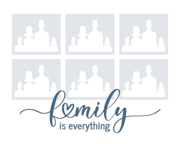 Picture of Metal Prints Family 22 - 8x10