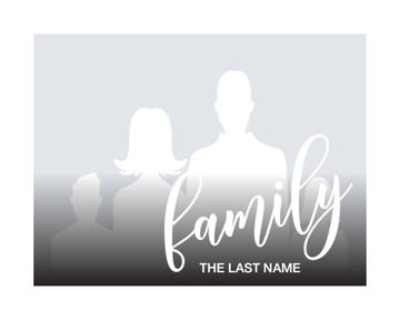 Picture of Metal Prints Family 23 - 8x10