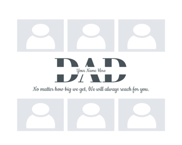 Picture of Metal Prints Family 26 - 8x10