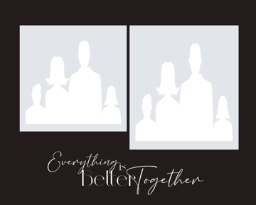 Picture of Metal Prints Family 34 - 8x10