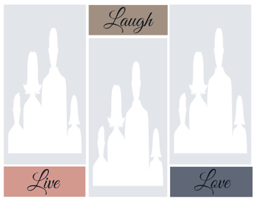 Picture of Metal Prints Family 4 - 11x14