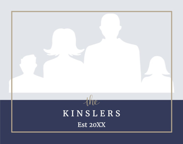 Picture of Metal Prints Family 10 - 11x14