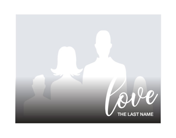 Picture of Metal Prints Family 20 - 11x14