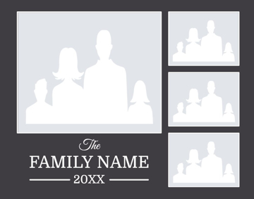 Picture of Metal Prints Family 21 - 11x14