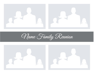 Picture of Metal Prints Family 32 - 11x14