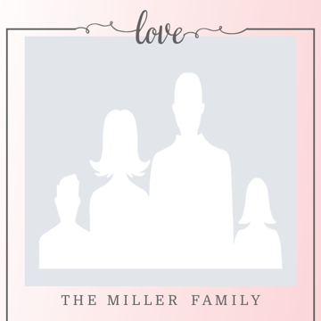 Picture of Metal Prints Family 2 - 12x12