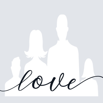 Picture of Metal Prints Family 9 - 12x12