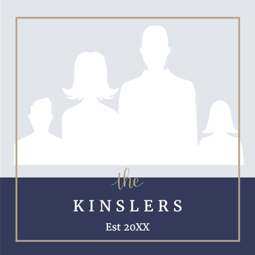 Picture of Metal Prints Family 10 - 12x12