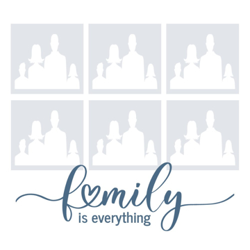 Picture of Metal Prints Family 22 - 12x12